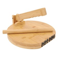 A-Wood Tortilla Press With 50