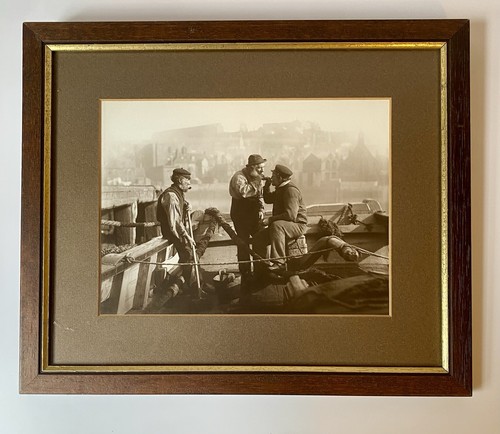 Framed fishermen whitby - fishermen, of