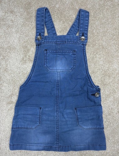 Denim dungaree dress - denim,