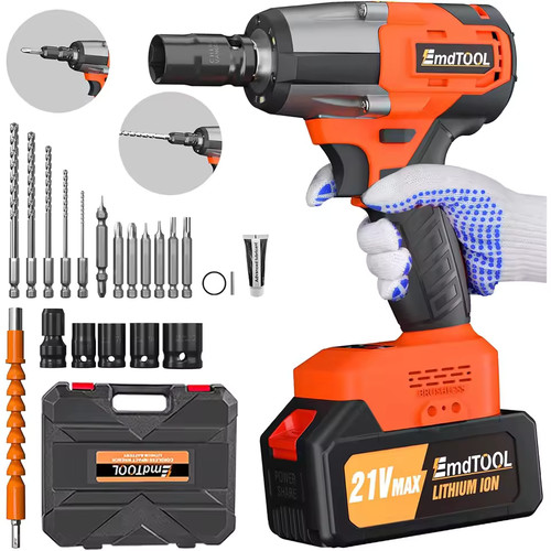 21v brushless cordless impact - brushless,