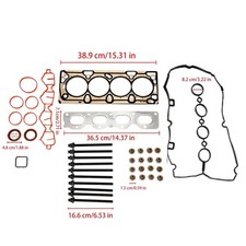 CYLINDER HEAD GASKET VAUXHALL ASTRA J SRi 1.6 A16XER Intake Exhaust Valves new