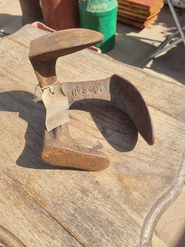 Vintage cast iron shoe last - vintage,