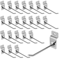 MUKLEI 100 PCS 4 Inch Silver
