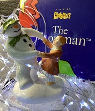 Coalport “THE SNOWMAN” Characters.   “Dancing At The Party” First Edition.