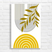 Minimalist Botanical Leaf