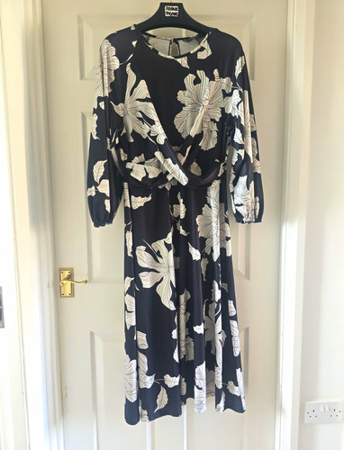 Primark black white floral - primark, &