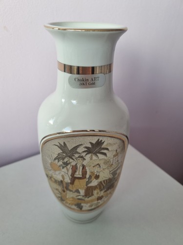 Chokin art vase - chokin,