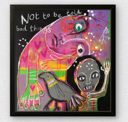 Mitsi original outsider - original, art