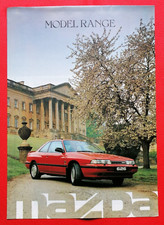 1988 MAZDA RANGE Sales Brochure - RX7 323 Turbo 4x4 626 GT Coupe 121 B2000 E2200