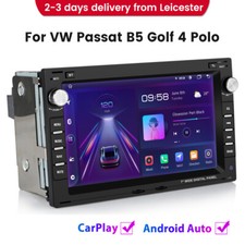 For VW Passat B5 Golf 4 Polo Carplay Android Car Radio Stereo GPS SAT NAV 1+32GB
