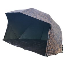 Abode Night & Day 60" Camo Oval Umbrella Carp Session Brolly
