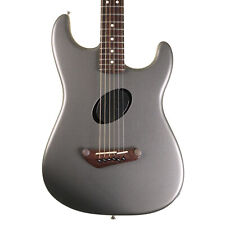 Fender Deluxe Series Acoustasonic Stratocaster, Pewter (Pre-Owned)