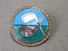 GOLF Vintage Enamel Pin Badge