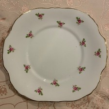 Vintage bone chine ditsy pink