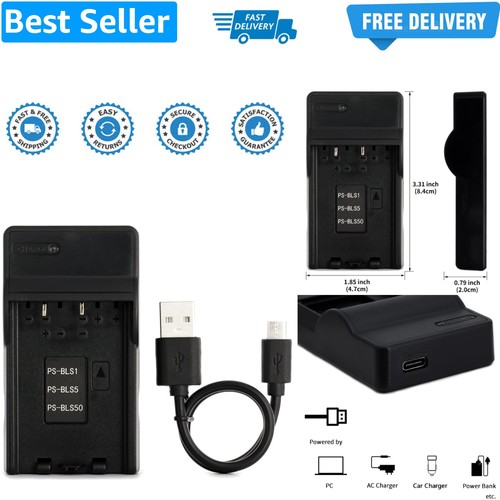 Bls usb charger - bls-1, olympus