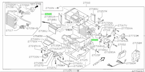 Oem core front - core, genuine