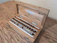 Kuroda/Draper 32 Piece Metric GRADE 1 Gauge Block Set  Japanese UKAS in Case