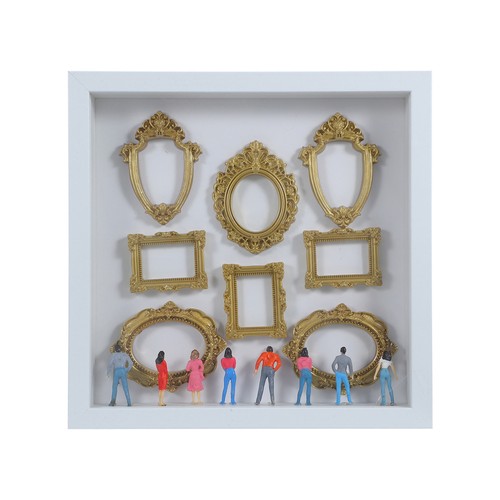 Museum silhouette box - museum,