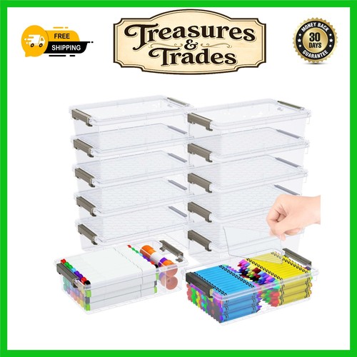 Durable clear stackable - durable,