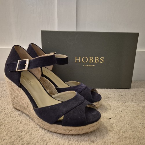 Hobbs blue espadrille sandals - hobbs,