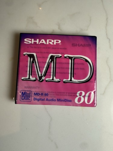 Sharp mini disc r - sharp, -r