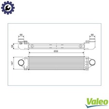 CHARGE AIR COOLER 822926 FOR