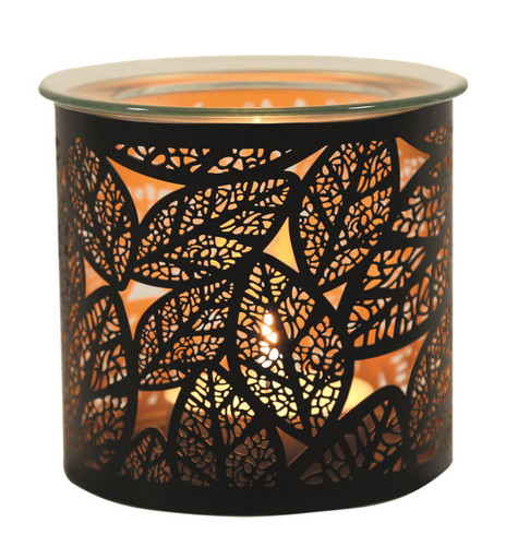 Leaves tea light - light, oil