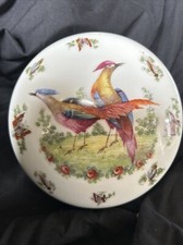 Vintage Hand Painted Powder