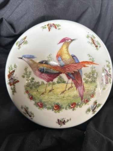 Vintage hand painted powder - vintage,