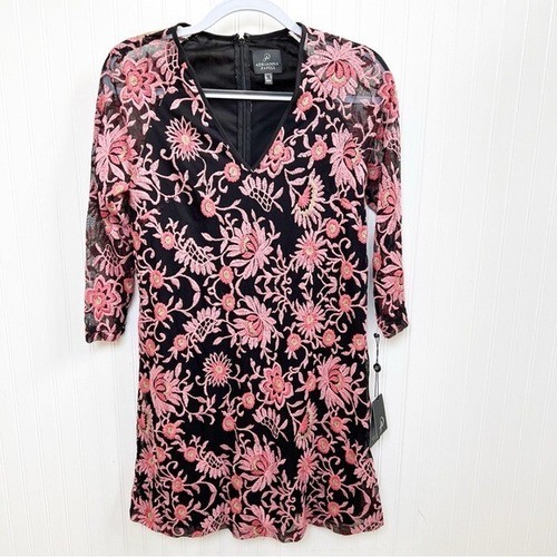 Adrianna papell black coral - papell, &