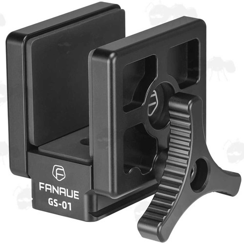 Metal rifle cradle - metal, arca