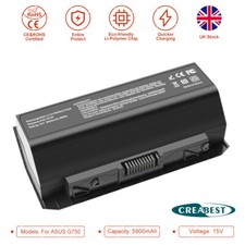 5900mAh A42-G750 Battery For