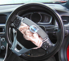 VOLVO S60 R-DESIGN MULTIFUNCTION LEATHER STEERING WHEEL / 13 - 18