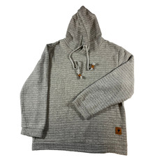 SIIMHWRSS Mens Grey Quilted