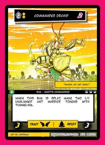 Commander orchid 040 110 - commander, 040/110