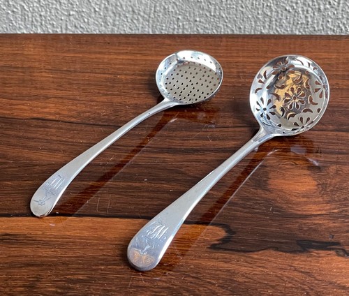 Two georgian silver spice - georgian,