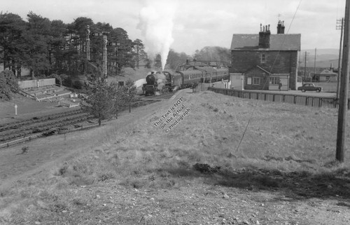 1963 castle douglas train - castle,