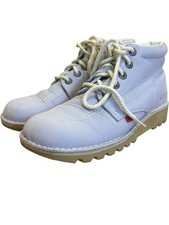 Kickers Lace Up Ankle Boots Leather Upper Casual Style UK Women Size 41
