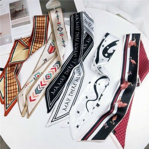 Women scarves satin hair - satin,