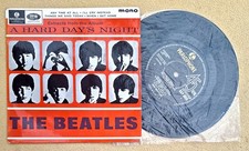 BEATLES " A HARD DAY'S NIGHT ( SONGS FROM THE ALBUM )  " SUPERB RARE ORIG UK EP
