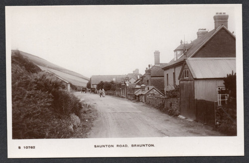 Postcard braunton - postcard, nr
