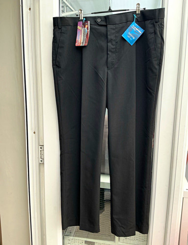 Black pinstripe regular - black,