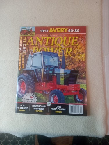 Antique power magazine - antique, back