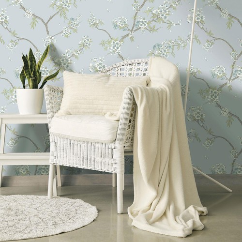 Cherry blossom wallpaper blue - blossom,