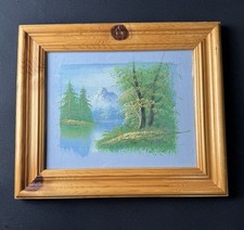 Original framed oil painting - original,