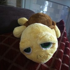 Russ Berrie Li'L Peepers Plush Droopy Eyed Turtle "