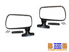 VW DOOR WING MIRRORS PAIR GOLF