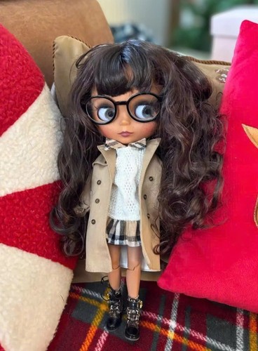 Blythe doll black hair - doll, neo