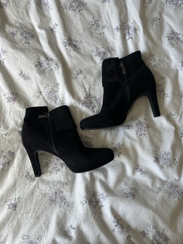Women tamaris black heeled - women’s,