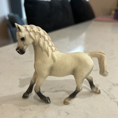 Retired schleich white arabian - retired,
